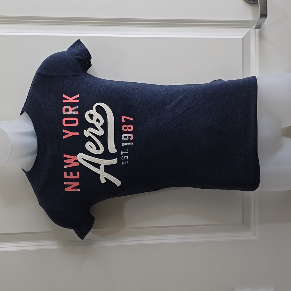 Aeropostale T-shirt Size XS Navy Blue